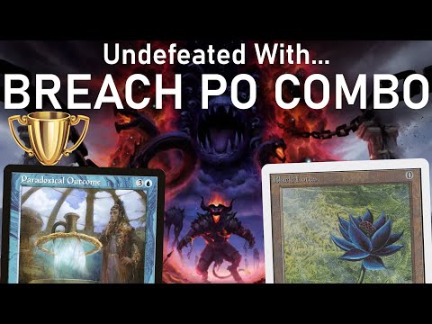 COMBO IN YOUR COMBO! Vintage Paradoxical Outcome Underworld Breach Combo. MTG Undefeated 5-0 Trophy