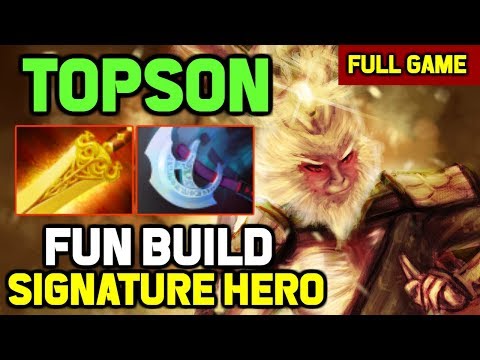 Topson shows his Signature Monkey King gameplay vs Notail Enigma