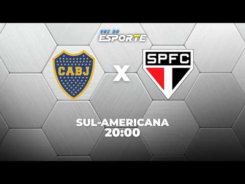 BOCA JUNIORS X SÃO PAULO - AO VIVO | COPA LIBERTADORES – 08/09/2026