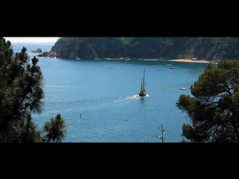 CALA LLEVADO BEACH  (COSTA BRAVA SPAIN)  FILM PROMOTION BY  HAMID ATTIG