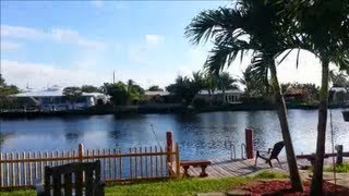preview picture of video 'REAL ESTATE WILTON MANORS WATERFRONT 724 NW 30 CT  $250,000'