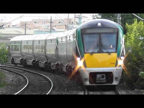 Irish Rail 22000 Class Intercity Train 22346 - Howth Junction Station, Dublin