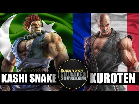 Kashi Snake (akuma) 🇵🇰 vs 🇫🇷 Kuroten (heihachi) Slash & Dash - Emirates Showdown 2023