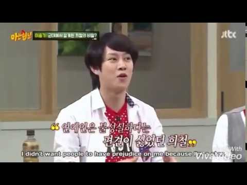 Kim Heechul 's story when he's enlist .. he cried a lot :(
