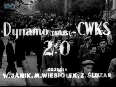 Legia Varsavia - Dinamo Tbilisi 0-2 - 11 novembre 1955 - gara amichevole