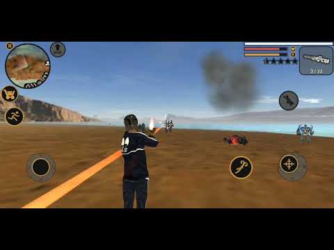 vegas crime simulator-1 Rail gun & Mini gun Vs storng Robot 😱😱😱😱😱😱😱😱😱😱😱😱😱😱😱😱😱😱