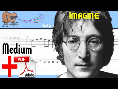 John Lennon - Imagine Guitar Tab John Lennon - Imagine Guitar Tab