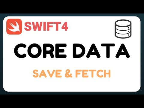 [Swift 4] CoreData tutorial , CoreData example