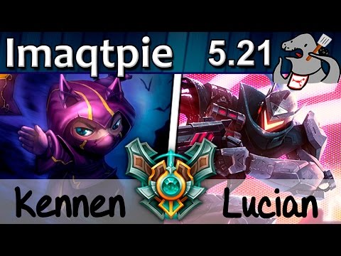 Imaqtpie - Kennen/Braum vs Lucian/Thresh - ADC - Master S5 | 431