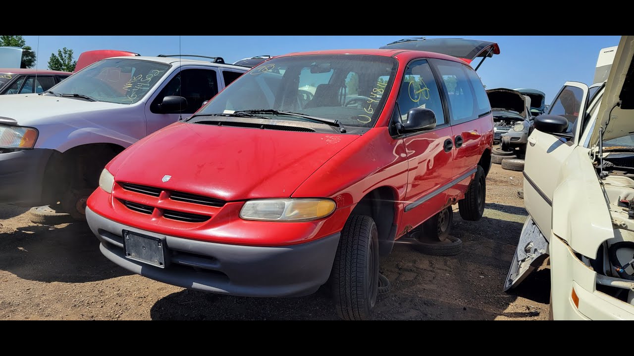 LOW MILE 1998 Dodge Caravan at U-Pull Salvage Yard in ...