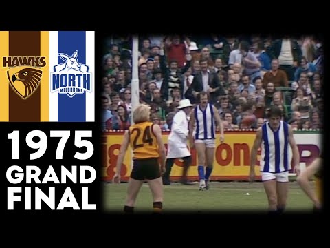 1975 VFL Grand Final - Hawthorn Vs North Melbourne (Extended Highlights)