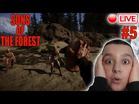 🔴 Shtepia u ndertu tani eshte rradha e rrezikut per VDEKJE - Sons of the Forest #5