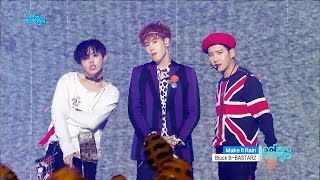 【TVPP】Block B-BASTARZ – Make It Rain, 블락비 바스타즈 - Make It Rain @Show Music Core