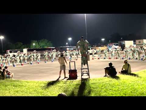 Bluecoats Hornline In the Lot at Murfreesboro