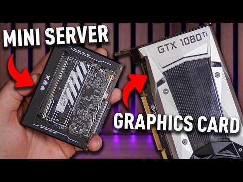 Vídeo de experimento com PC gaming servidor compacto ZimaBlade