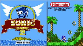 Sonic Boy 2 - Hack of Jurassic Boy 2 (Unl) [NES]