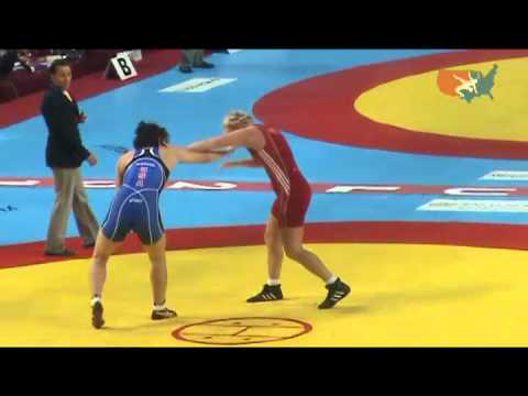 2011 Worlds Women 72kg - Ali Bernard (USA) vs. Jenny Fransson (SWE)