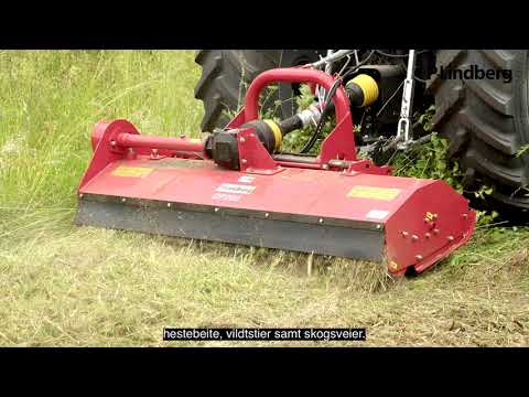 Beitepusser 205 cm med hydraulisk sideforskyvning på 40 cm