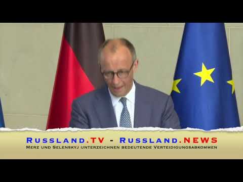 Merz und Selenskyj unterzeichnen bedeutende Verteidigungsabkommen