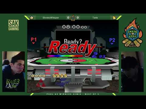Smash Camp Wave 1 Pools - Tank (Fox) vs ShreksWhisper (Sheik)