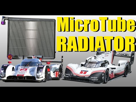 The MicroTube Radiator in Formula 1 and LMP1 EXPLAINED