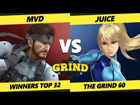 Smash Ultimate Tournament - MVD (Snake) Vs. Juice (ZSS) SSBU The Grind 60 Winners Top 32