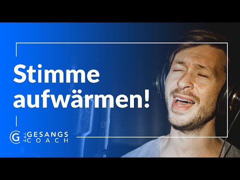 Deine Stimme aufwärmen - 3 einfache Schritte!