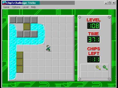 CCLP2 level 108 solution - 344 seconds