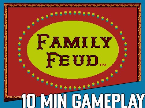 10 Minute Gameplay: Family Feud (1991) NES