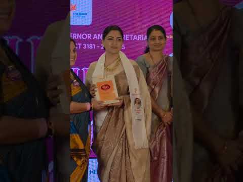 Samhitha (3) Filmstar Khusboo, Women in Rotary, messages by dedicated leaders Dist 3181 Mang