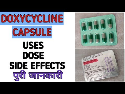 Doxicip doxycycline hydrochioride capsule ip, strength: 100m...