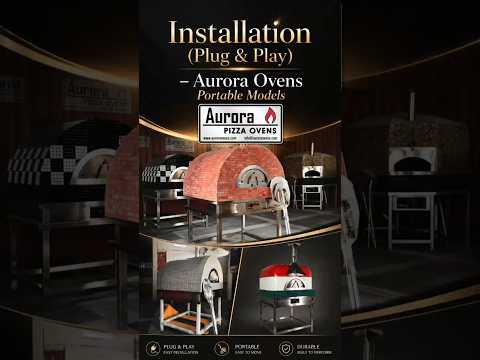 complete step by step guide to install and connecting aurora pizza ovens to gas and electrical supplies