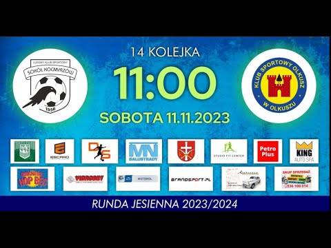 Sokół Kocmyrzów vs KS Olkusz |skrót meczu| 11.11.2023