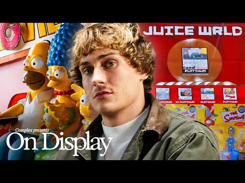 Cole Bennett Shows Off Rare Simpsons Collectibles, One-of-a-kind Juice WRLD Memorabilia | On Display