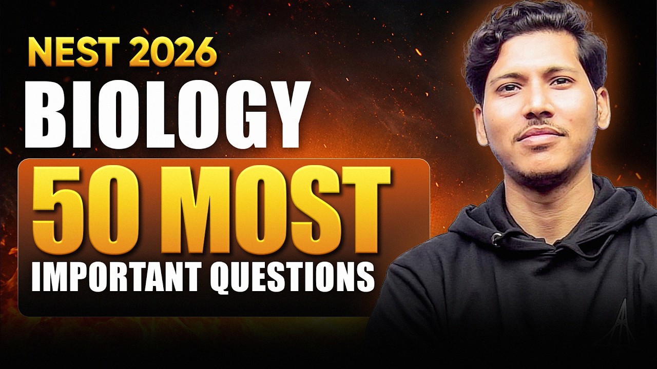 50 Most Important Biology Questions