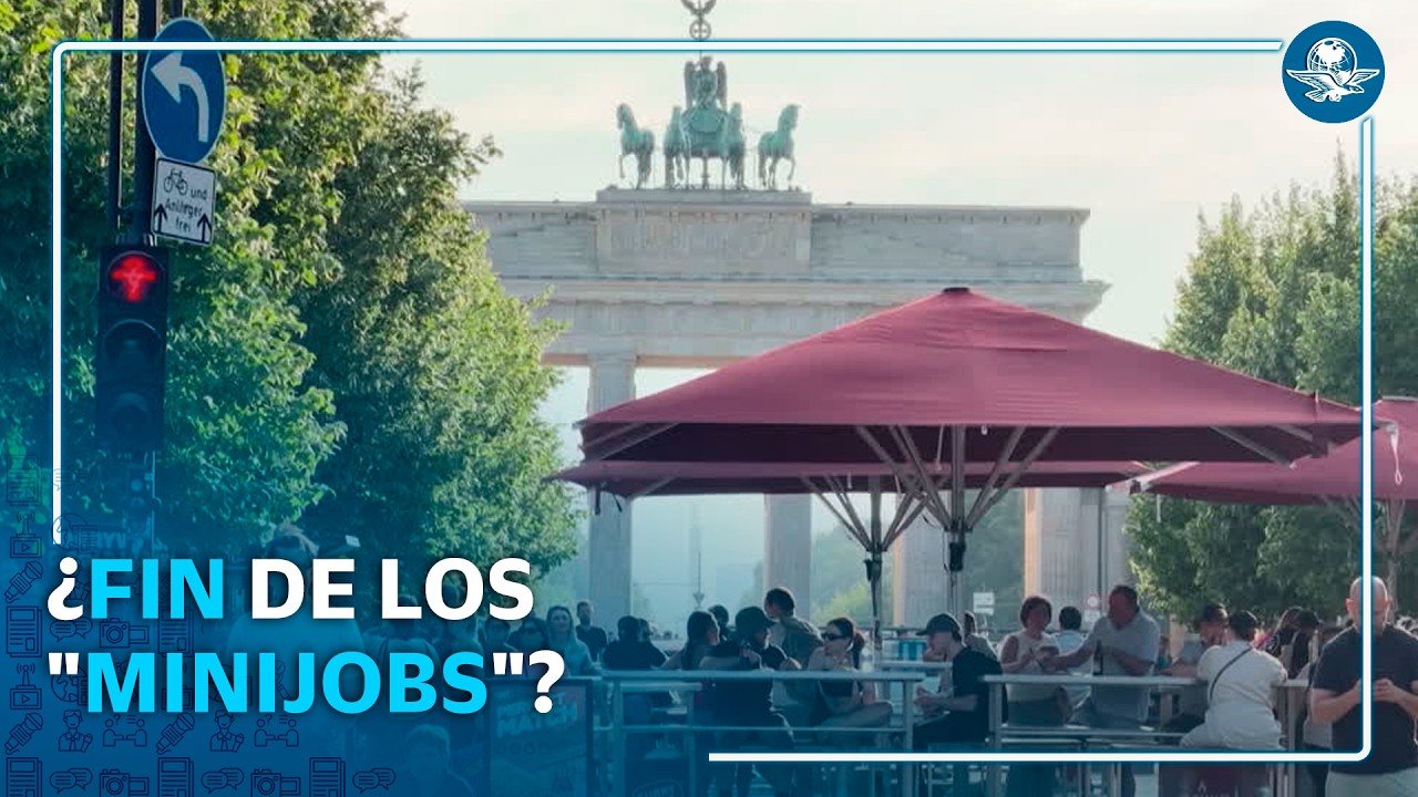 Alemania analiza eliminar los "minijobs"; millones de trabajadores serían afectados