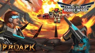 Towers Defense: Robot Wars Gameplay Android
