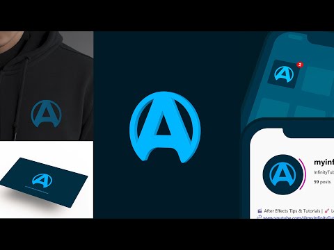 Professional Branding Logo Animation Tutorial — After Effects 2025!