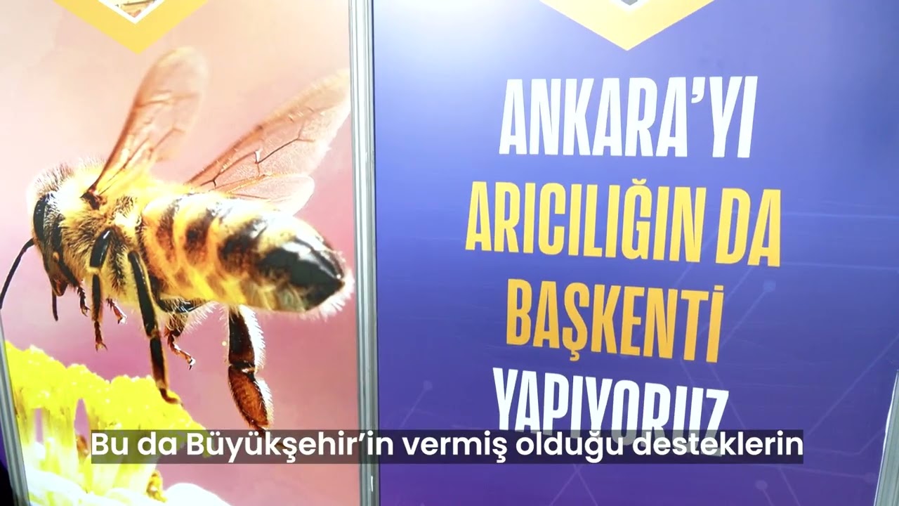 TÜRKİYE ARICILIK FUARI'NA EV SAHİPLİĞİ YAPTIK