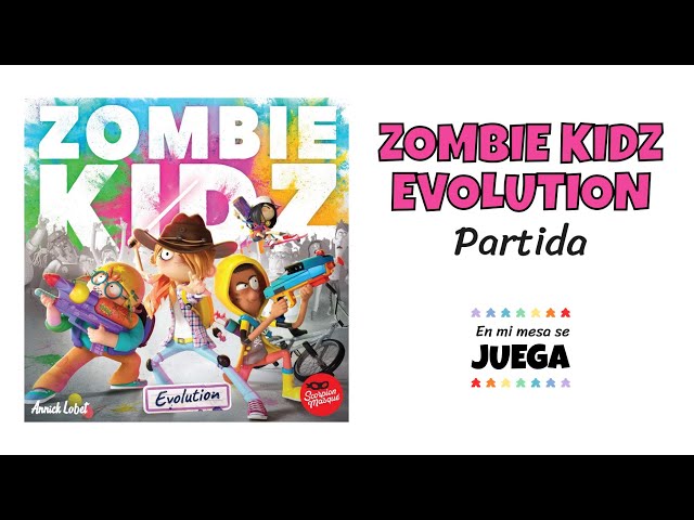 Vídeo relacionado con Le Scorpion Masqué Zombie Kidz Evolution, Juego de Mesa Cooperativo para Familias y Niños, Evoluciona en cada Partida, A Partir de 7 Años, De 2 a 4 Jugadores, 15 Minutos por Partida, Español