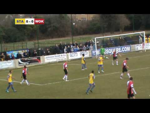(13/03/10) Staines Town 3-0 Woking (Match Highlights)