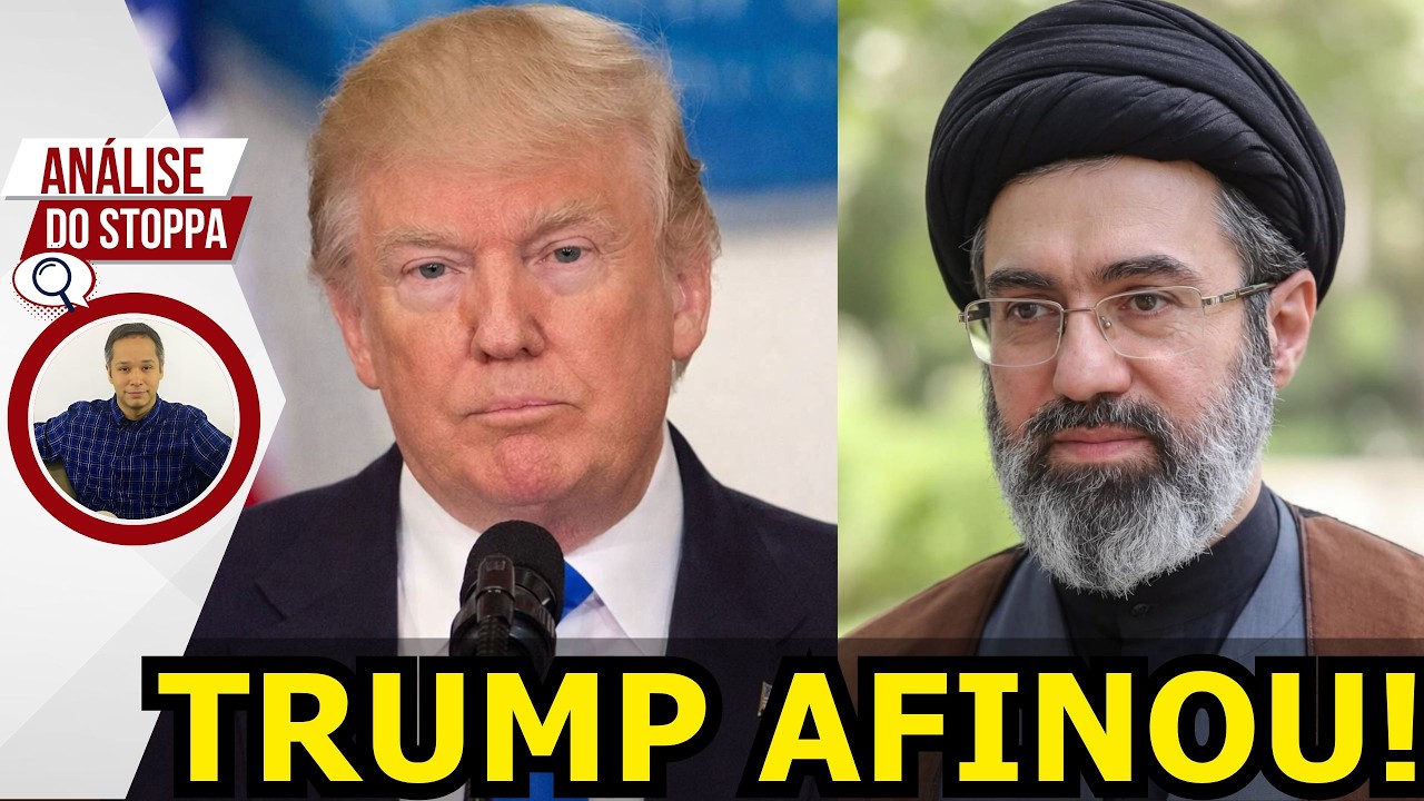 Mais um blefe: Trump recua da promessa de acabar com o Irã - Análise do Stoppa
