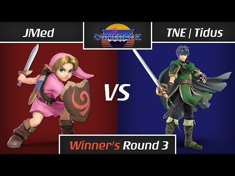 JMed (Young Link/Little Mac) vs TNE | Tidus (Marth) - Winners Round 3 - The Comeback 32