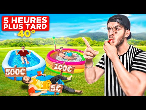 QUI DE MES FRÈRES RESTERA LE PLUS LONGTEMPS DANS SA PISCINE ?!