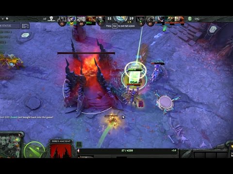 Boston Major | OG vs AD FINEM - Game 3 Earthshaker Double Enchant Totem Finish [ 1080p 60fps [