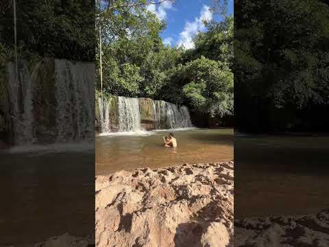 Cachoeira do toco preto - Inocência MS #viral #natureza #cachoeira