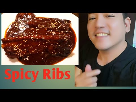 Korean Spicy Pork Ribs | Vin's Kitchen