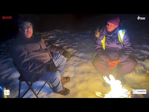 Tromso waxaanu ku dab shidanay barafka dushiisii, si aanu u aragno cirka midabaynaya