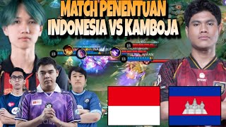 Download lagu THE MOST ANTICIPATED DECIDER MATCH !!! INDONESIA VS CAMBODIA MATCH 3 - ASIAN GAMES mp3