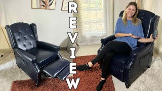 Pallome Wingback Recliner Chair with Massage and Heat | Easy Assembly Demo + Review